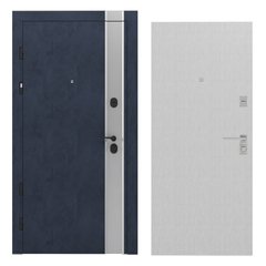 Вхідні двері Родос Premium PRZ-004, бетон антрацит