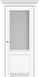 Межкомнатная дверь Корфад Classico, CL-02, стекло сатин, белый перламутр (со штапиком)
