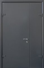 Вхідні двері Straj TECHNO-DOOR/RAL 9975 графіт 1200мм