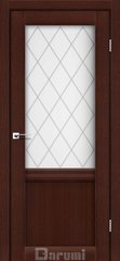 Міжкімнатні двері Darumi Galant GL-01, венге панга