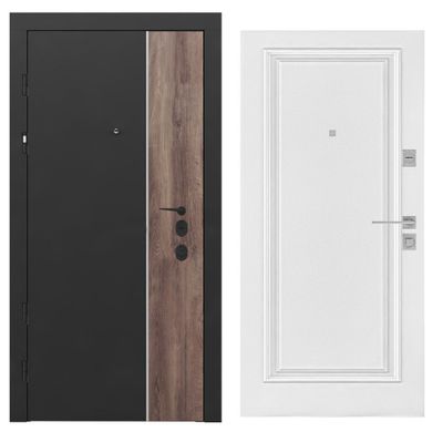 Вхідні двері Родос Premium PRZ-002, чорний софт