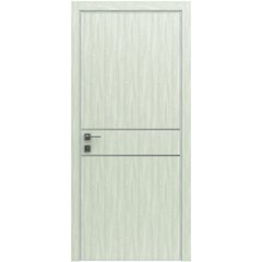 Межкомнатная дверь Родос Modern Flat-1 с алюминиевым торцом