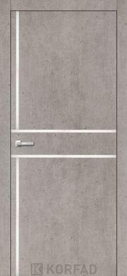 Межкомнтные двери Корфад ALU Loft Plato, ALP-06, лайт бетон