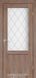 Міжкімнатні двері Darumi Galant GL-01, горіх бургун