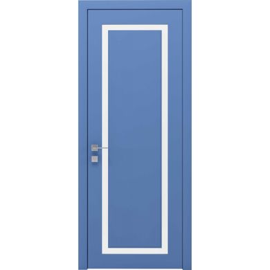 Міжкімнатні двері Rodos Cortes Venezia (напівскло), RAL5014