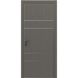 Межкомнатная дверь Родос Modern Flat-4 с алюминиевым торцом