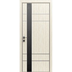 Міжкімнатні двері Родос Modern Flat-5 з алюмінієвим торцем