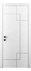 Міжкімнатні двері Dooris G17, сніжно-білий (фарба)