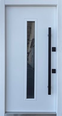Вхідні двері Straj Proof Vega Maxi, антрацит/vin білий